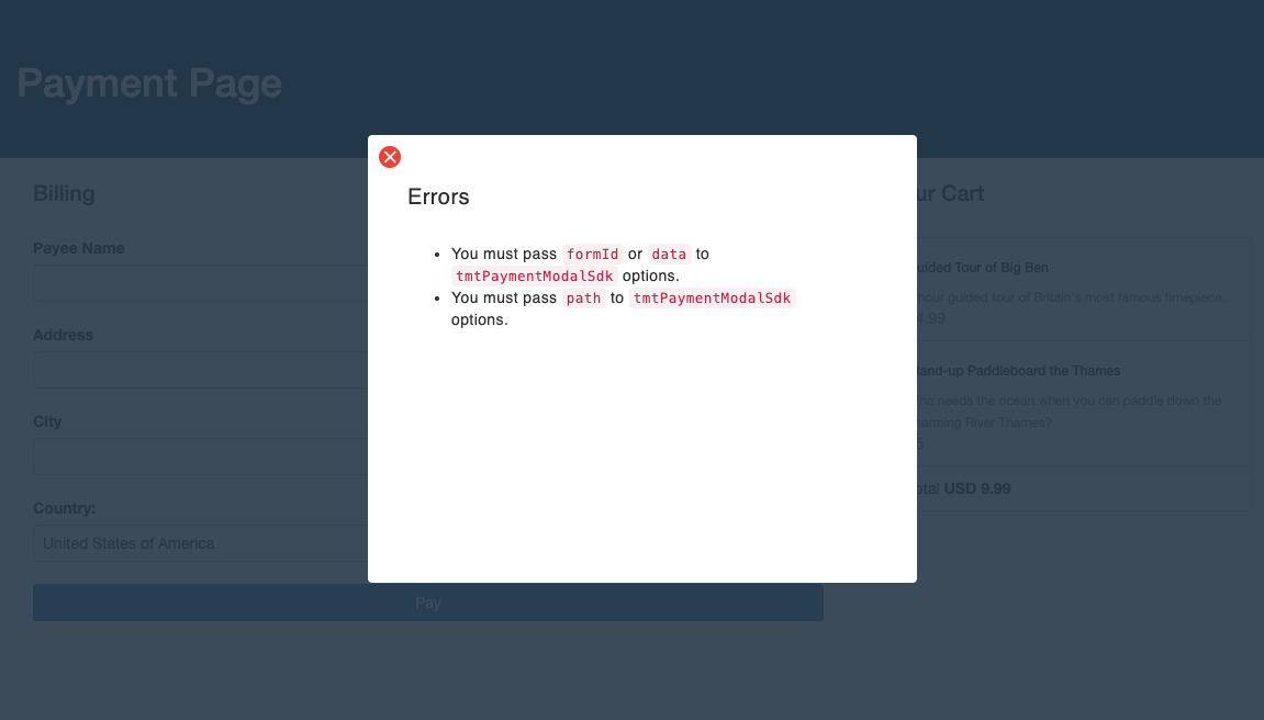 Init Fail