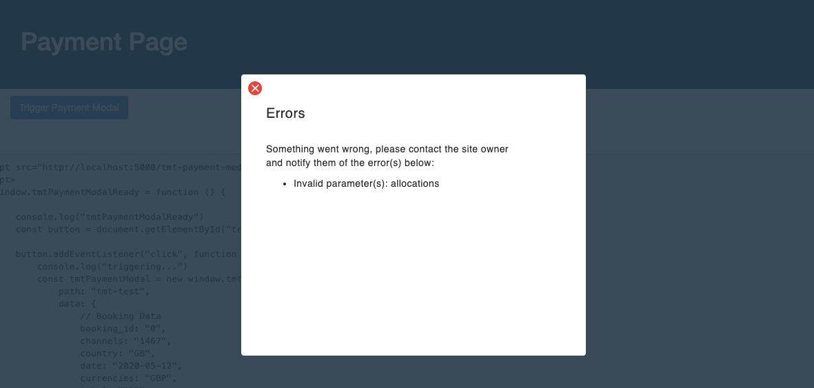 Invalid Allocations
